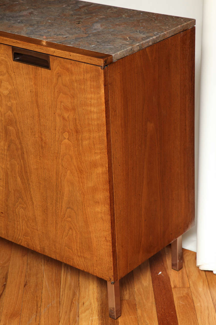 Midcentury MarbleTop Bar at 1stDibs bar with marble top