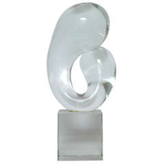 Livio Seguso Sculpture of Mother and Child