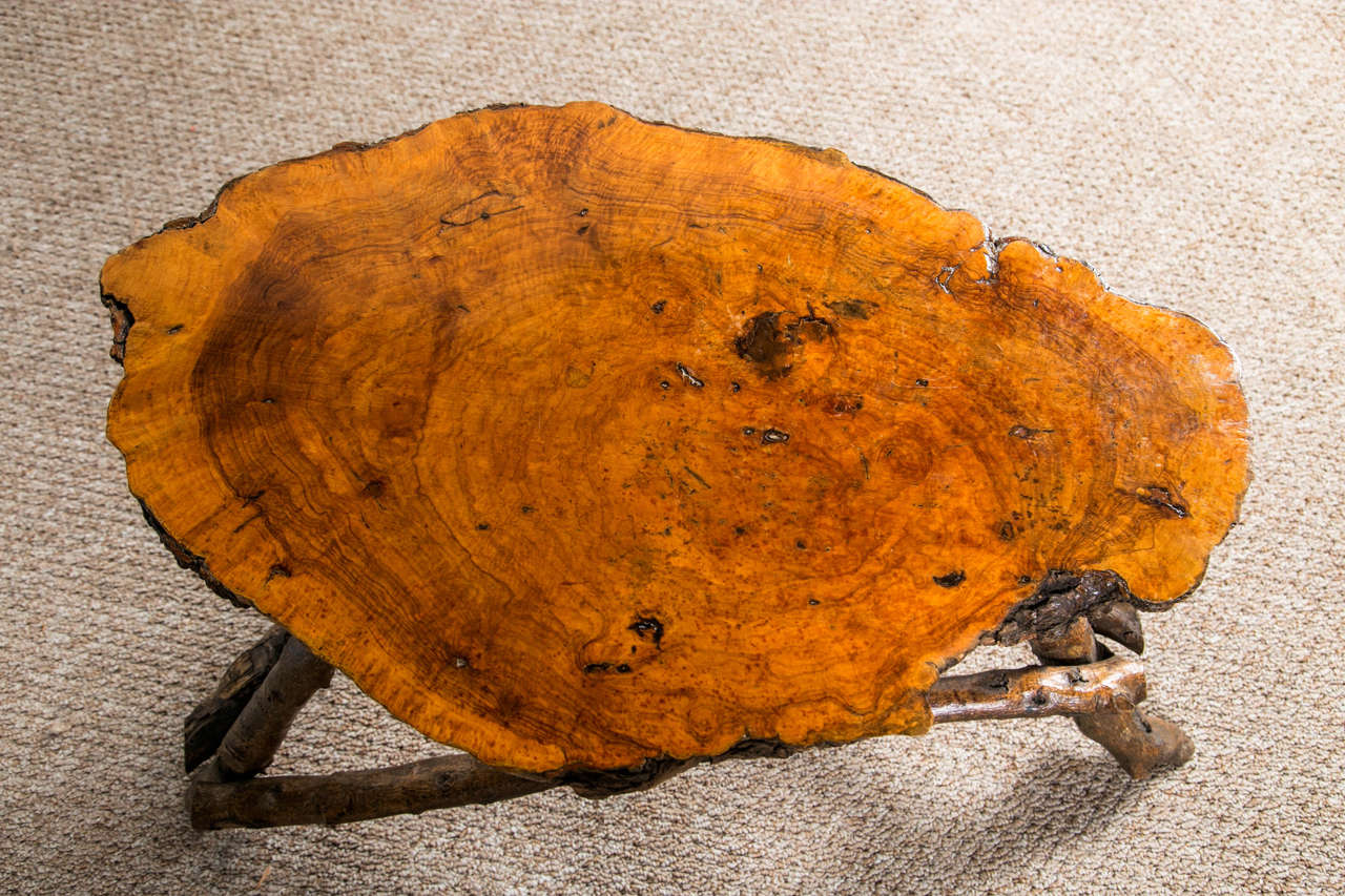American Rustic Low Table For Sale