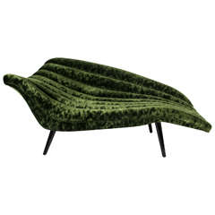 Elegant Hans Hartl Chaise Longue