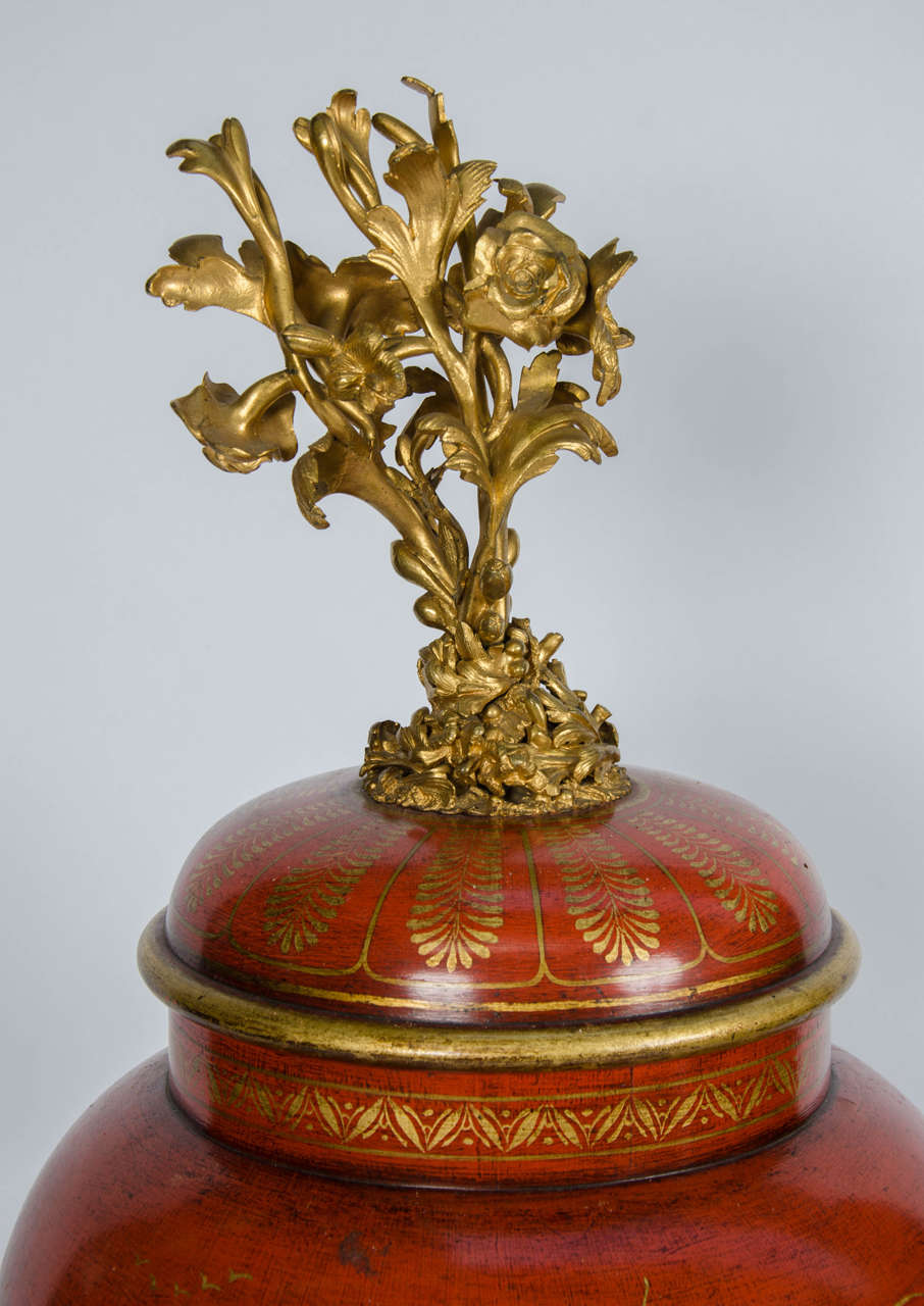 Late 19th Century Chinoiserie Vase