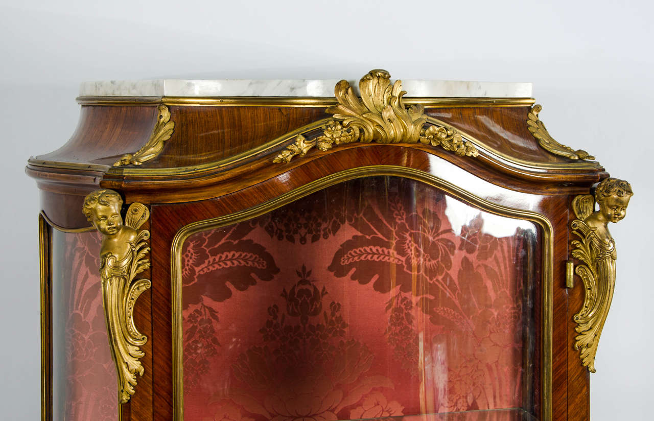 Vitrine française du 19e siècle en vente 3