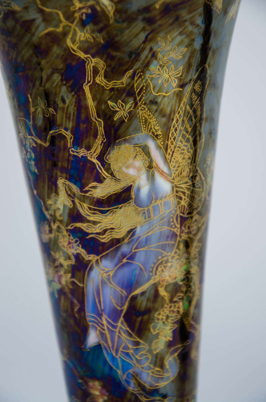 Porcelain Wedgwood Fairyland Lustre Vases
