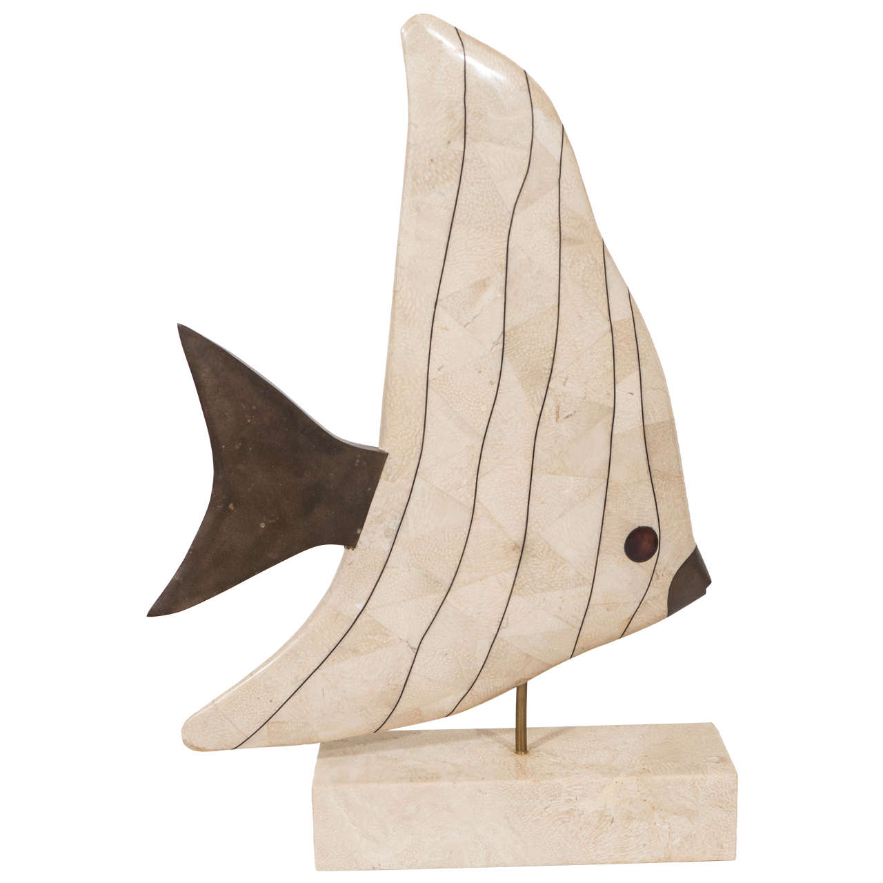 Maitland-Smith Angelfish Sculpture