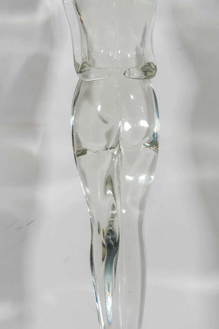 murano glass sculpture of two lovers