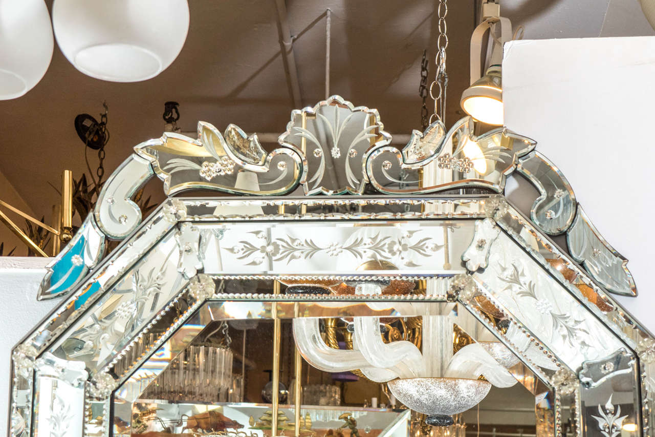venetian wall mirror