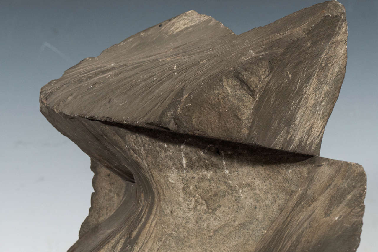 Chiseled Flagstone Sculpture For Sale at 1stdibs