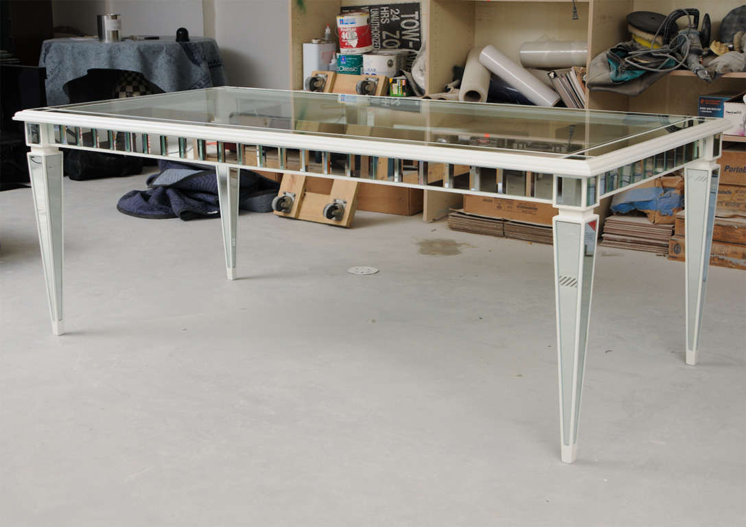 Dining Mirror Table For Sale at 1stdibs