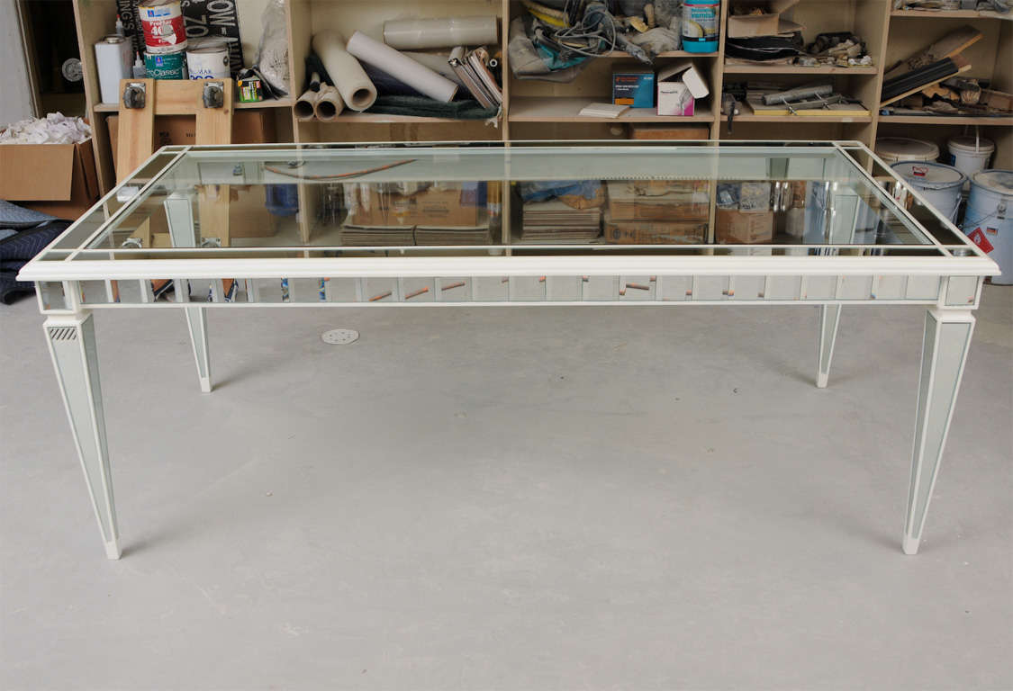 Dining Mirror Table For Sale at 1stdibs