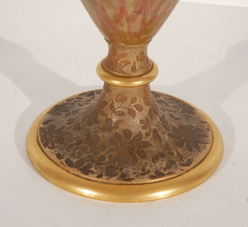 English Vase by Samuel Wilson for Doulton Burslem