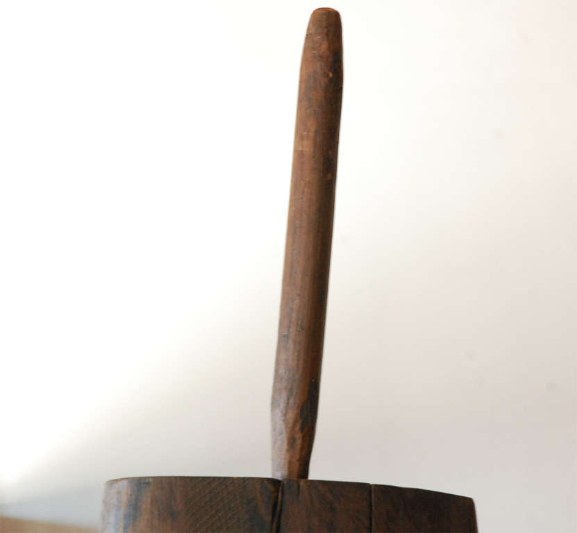 Solid Rosewood Sculpture , Signed E. Weber 1959