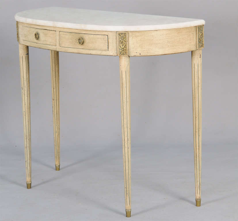 Demilune Console Table