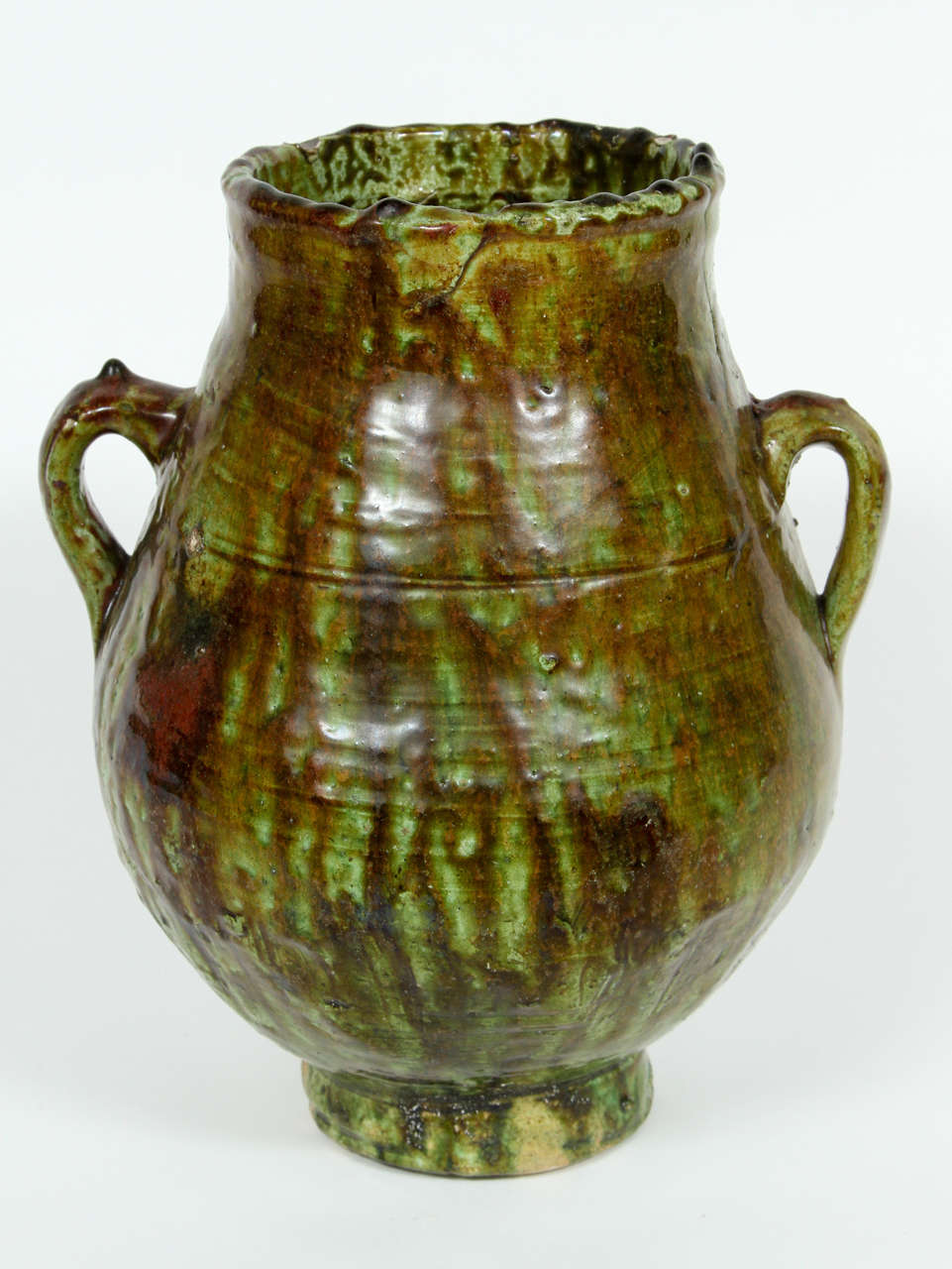 green glaze pottery