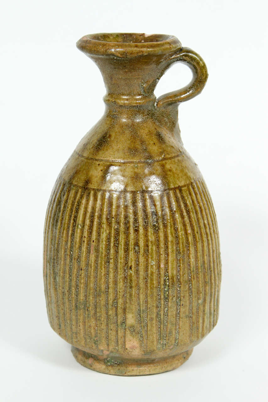 Country Green Glazed Pottery