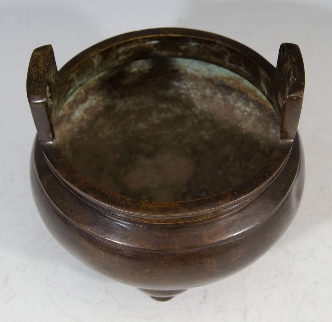 antique bronze chinese incense burner