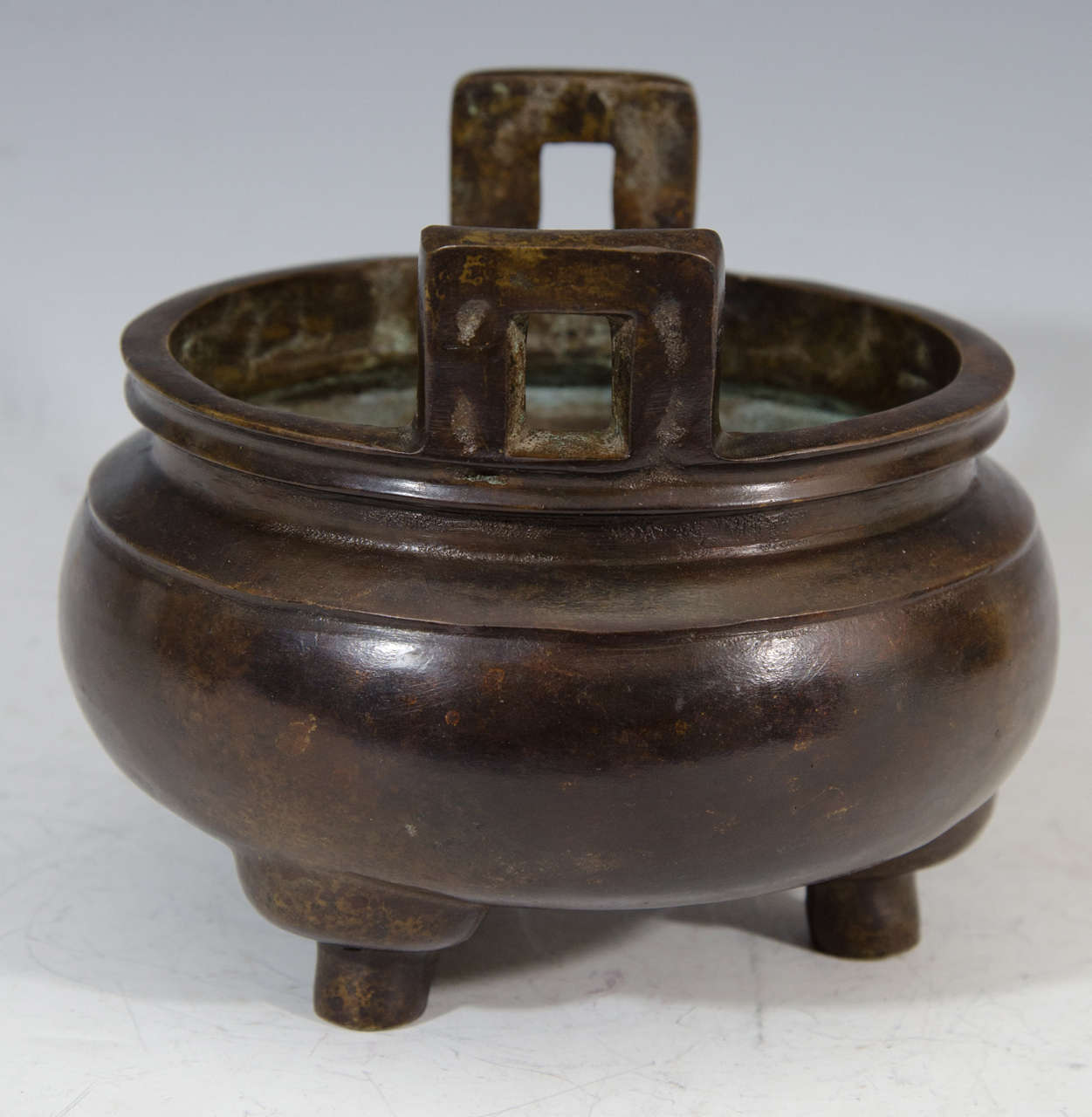 antique chinese bronze incense burner
