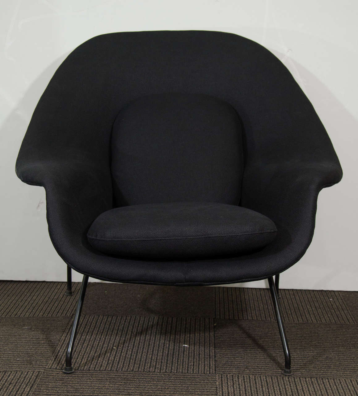 Midcentury Womb Chair and Ottoman by Eero Saarinen for Knoll