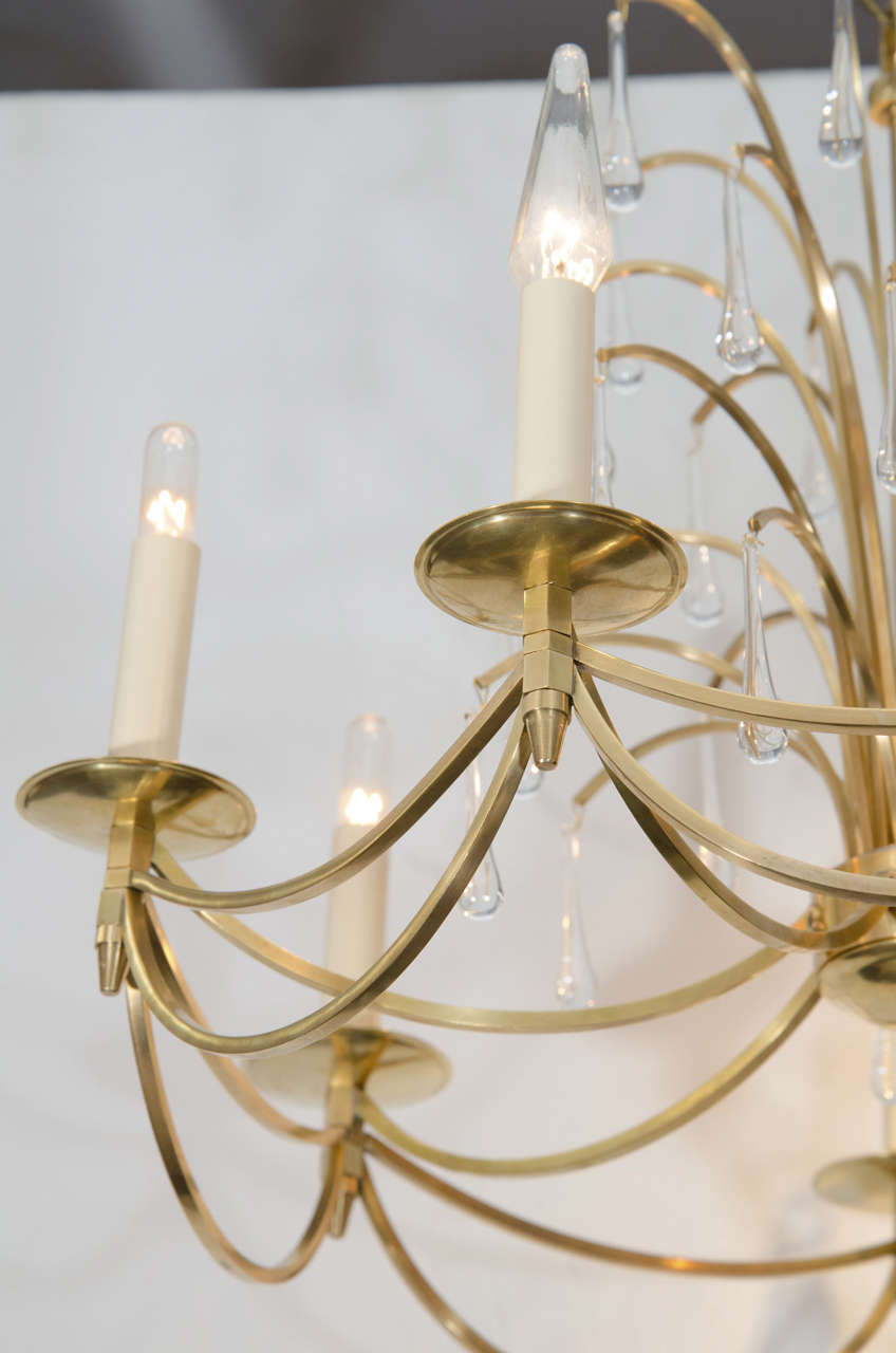 Mid-Century moderno Lampadario svedese 