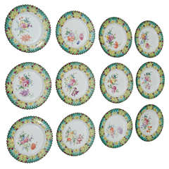 Vintage Set of Twelve Hand-Painted Tiffany & Co. Plates by Camille Le Tallec 6