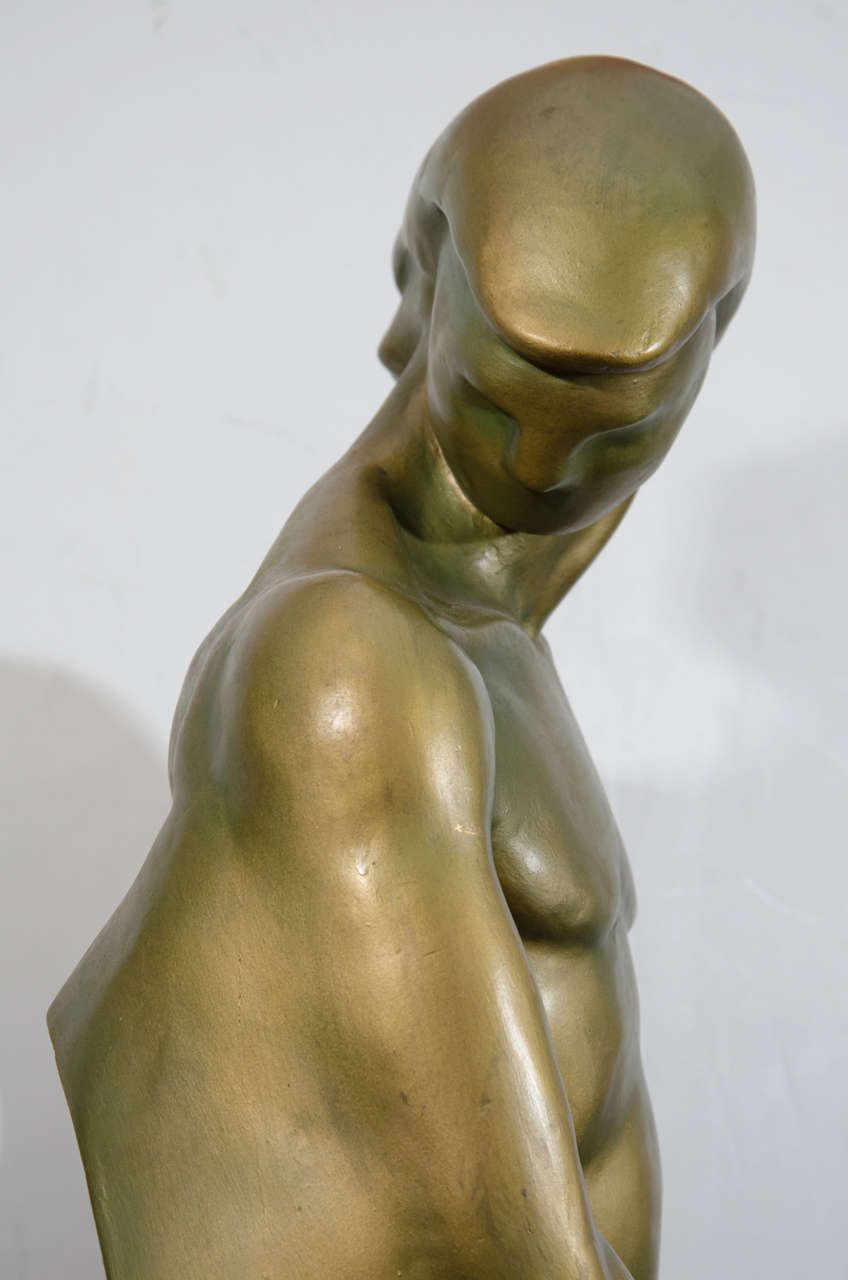 A Midcentury Abstract Figural Statue or Sculpture 1