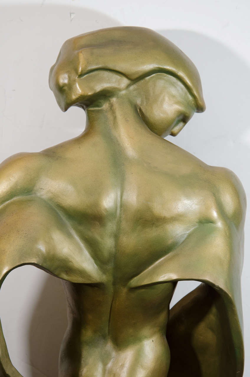 A Midcentury Abstract Figural Statue or Sculpture 3