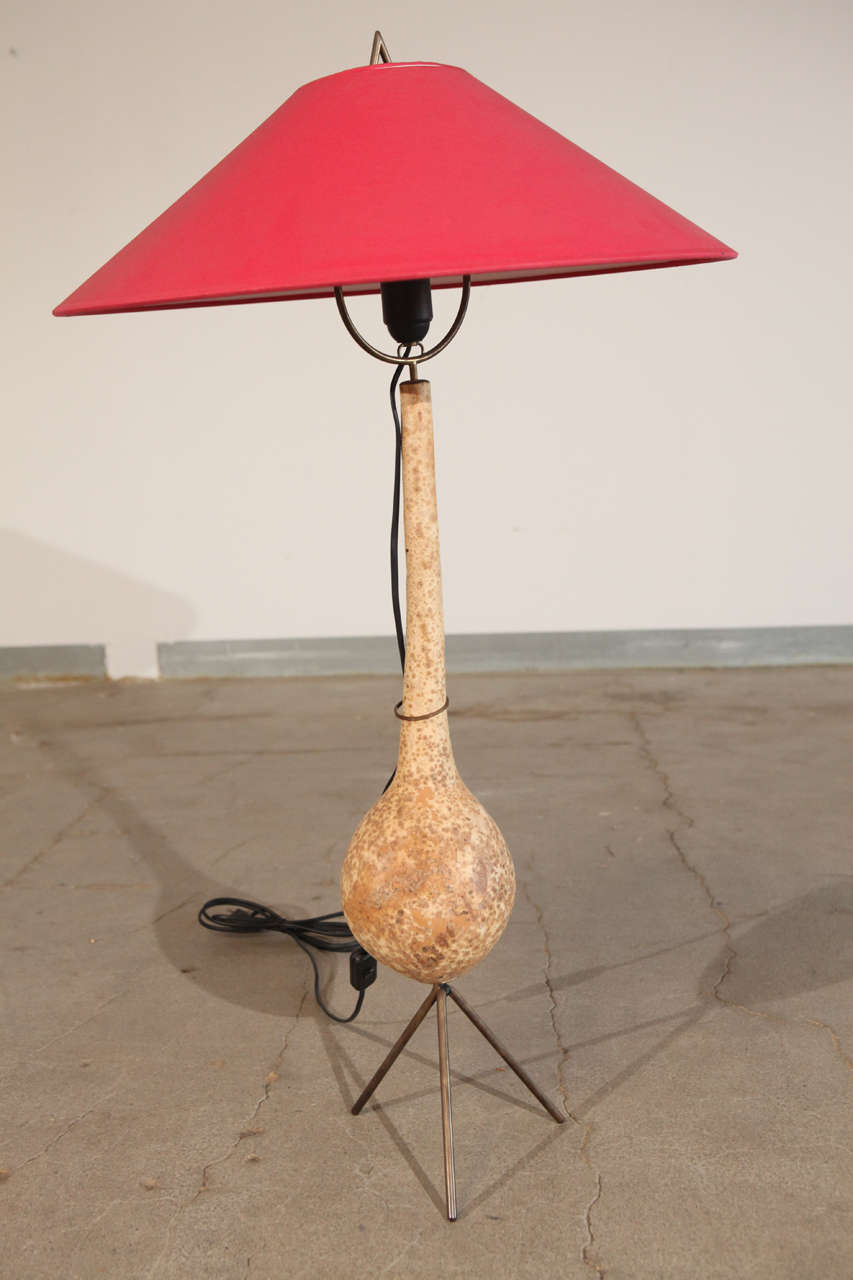 Austria, Viennese Gourd lamp designed by Carl aubock