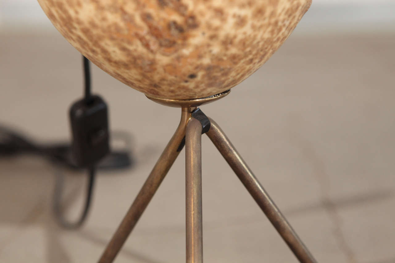Brass Carl Aubock Table Lamp
