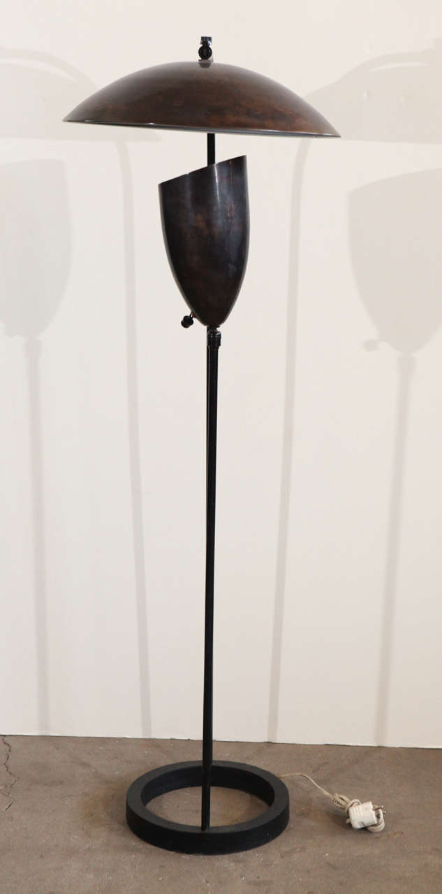 Greta Grossman Bronze Floor Lamp 1
