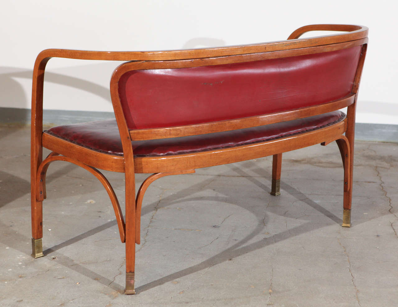 Gustav Siegel Settee and Pair of Sidechairs In Good Condition For Sale In Los Angeles, CA