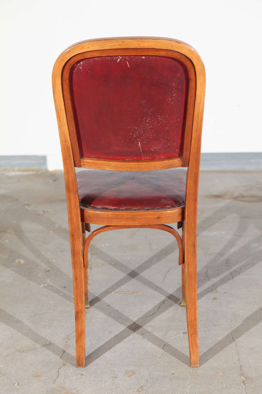 Gustav Siegel-Sessel und ein Paar Beistellstühle im Angebot 4
