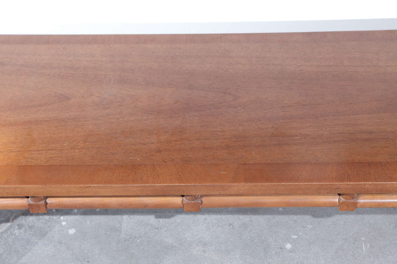 Walnut T.H Robsjohn Gibbings Coffee Table For Sale