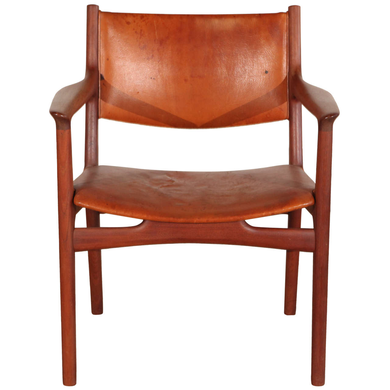 Hans Wegner JH 513 Armchair at 1stDibs