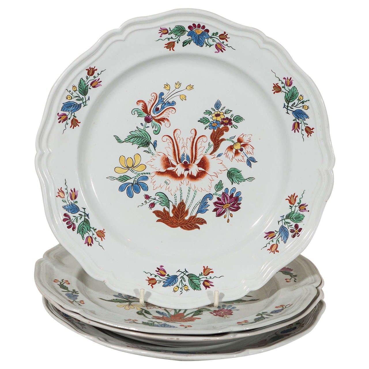 12 Italian Porcelain Dishes circa 1790 in Collection Metropolitan Museum