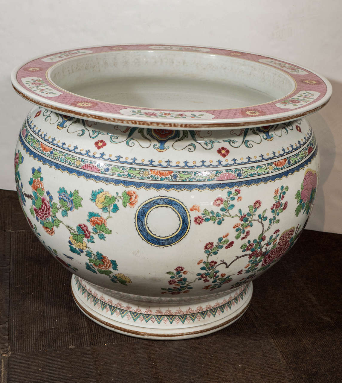 20th Century Antique Chinese Porcelain Fish Bowl