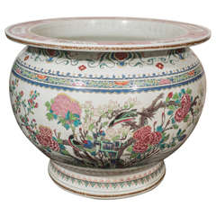 Antique Chinese Porcelain Fish Bowl