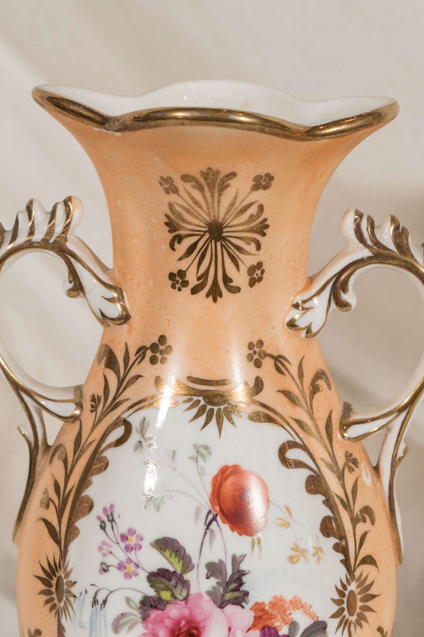 Antique Pair Victorian Porcelain Vases at 1stDibs pictures of antique