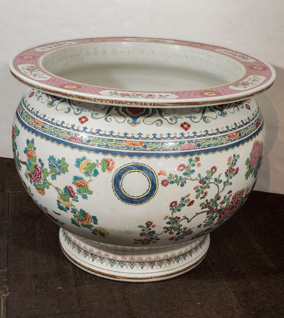 Antique Chinese Porcelain Fish Bowl at 1stdibs