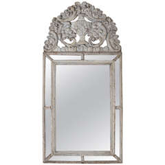Antique Painted Swedish Mirror