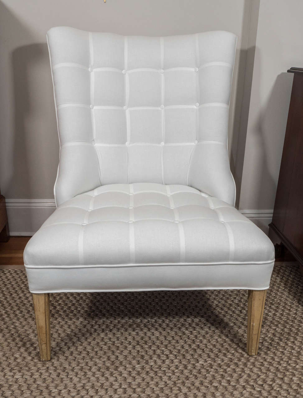 Pair of Upholstered "His and Her" Chairs at 1stDibs his and her chairs, his and hers chairs