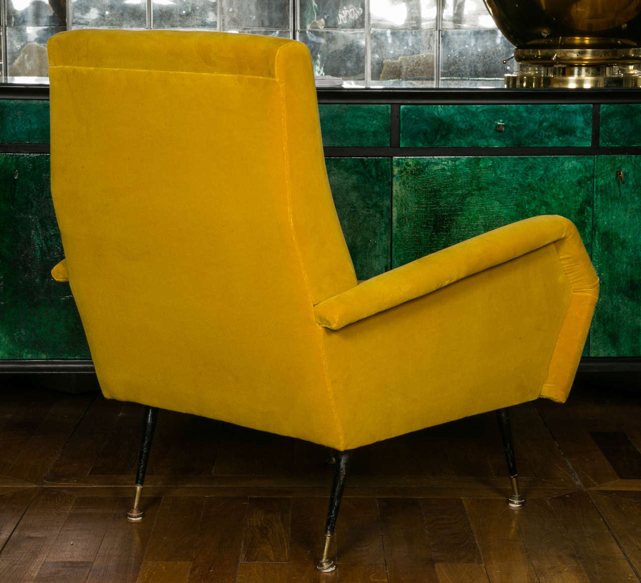 Mid-20th Century Pair of Armchairs in the Style of Marco Zanuso