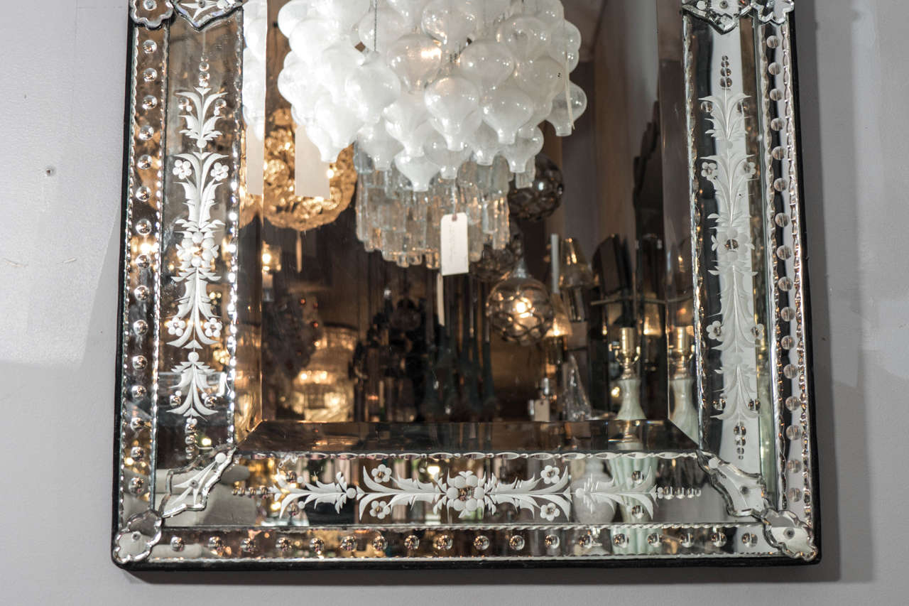 Hollywood Regency Venetian Style Mirror