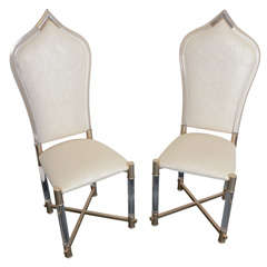 Glamorous Lucite Chairs