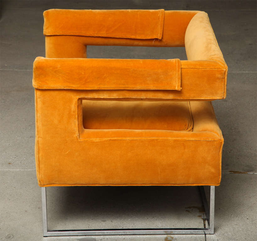 Late 20th Century Milo Baughman Sculptural Chair