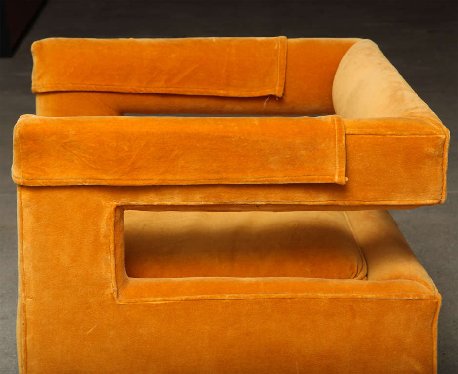 Milo Baughman Sculptural Chair 1