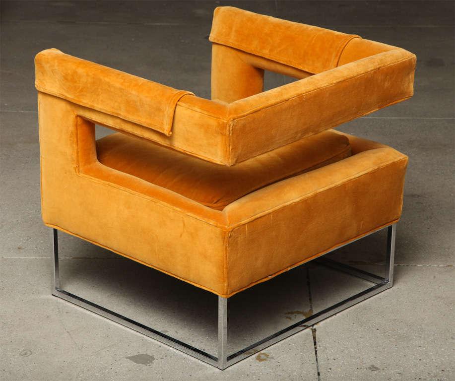 Milo Baughman Sculptural Chair 2