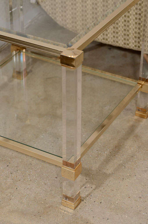 Pair of Pierre Vandel Signed End Tables In Excellent Condition For Sale In New Jersey City, NJ