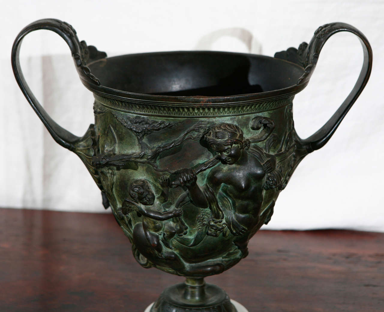 Bronze Cache Pot For Sale 1