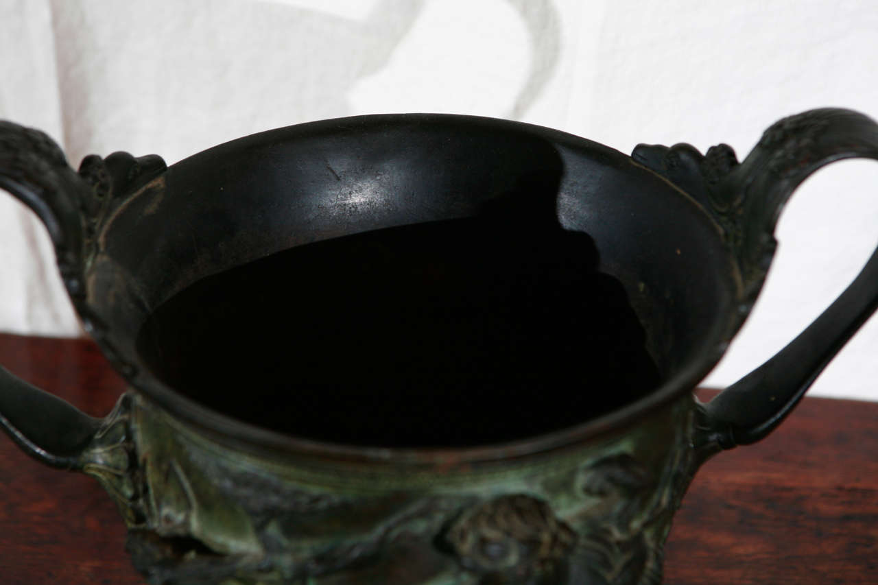 Bronze Cache Pot For Sale 2