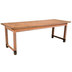 Large Painted Country Dining  Table