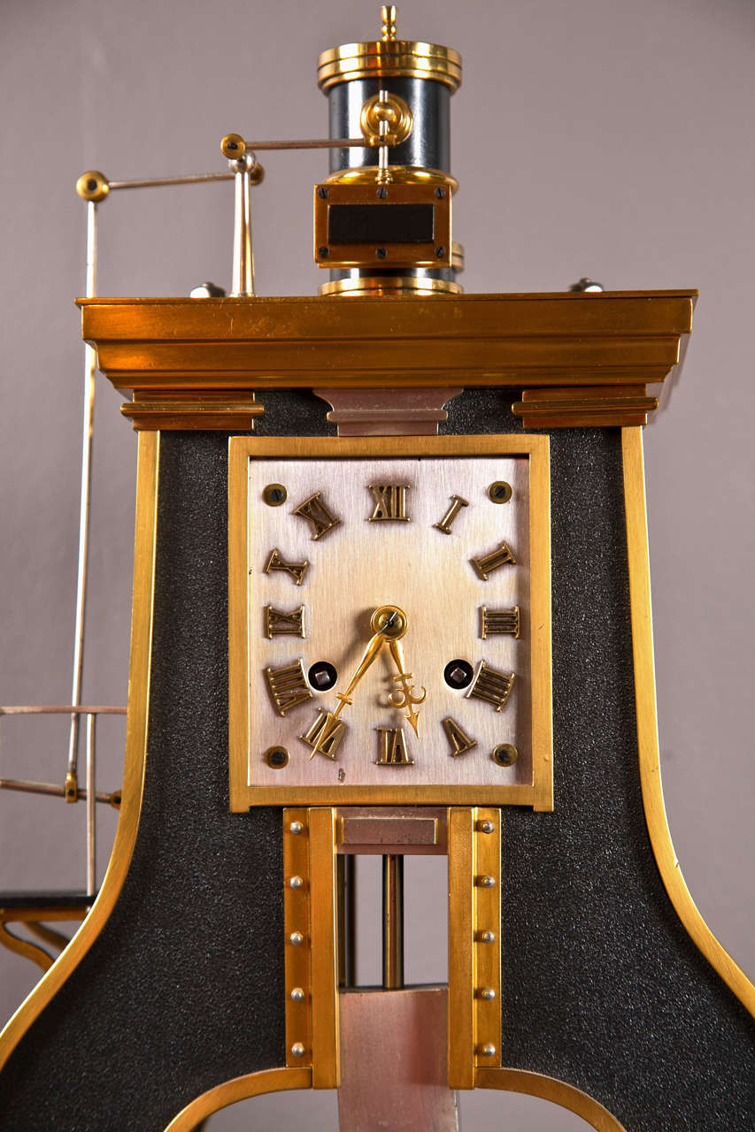French Industrial Steam Hammer Clock 2